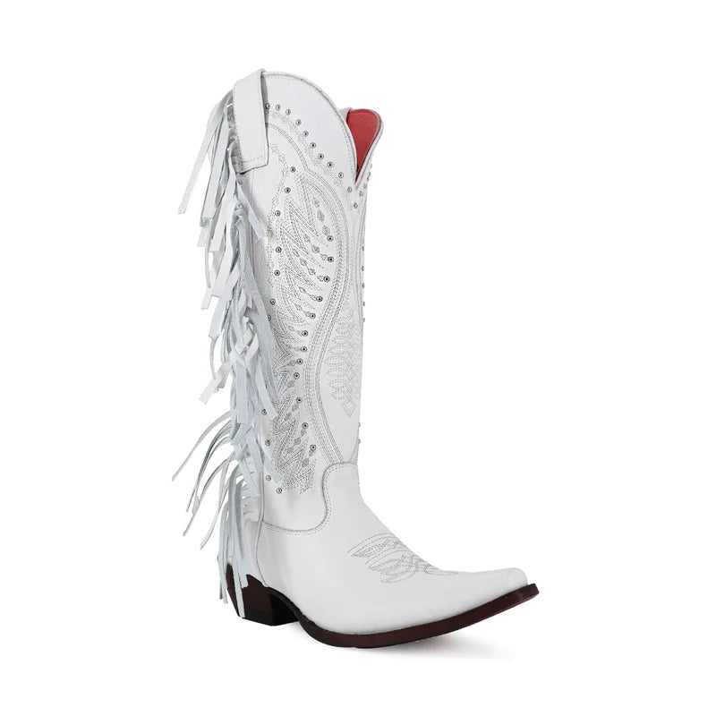 Bota vaquera para dama de piel modelo Diva