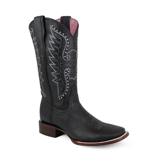 Bota vaquera para dama de piel modelo Liberty