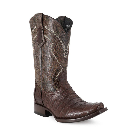 Bota Vaquera Dubai Cocodrilo Cola Cafe