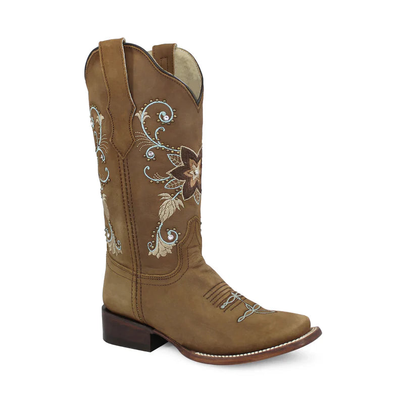 Bota vaquera para dama de piel modelo Especial