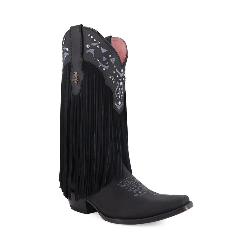 Bota vaquera para dama de piel modelo Forajida