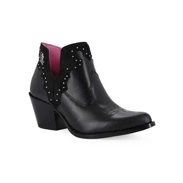 Botin Casual Para Dama de Piel Modelo Boston