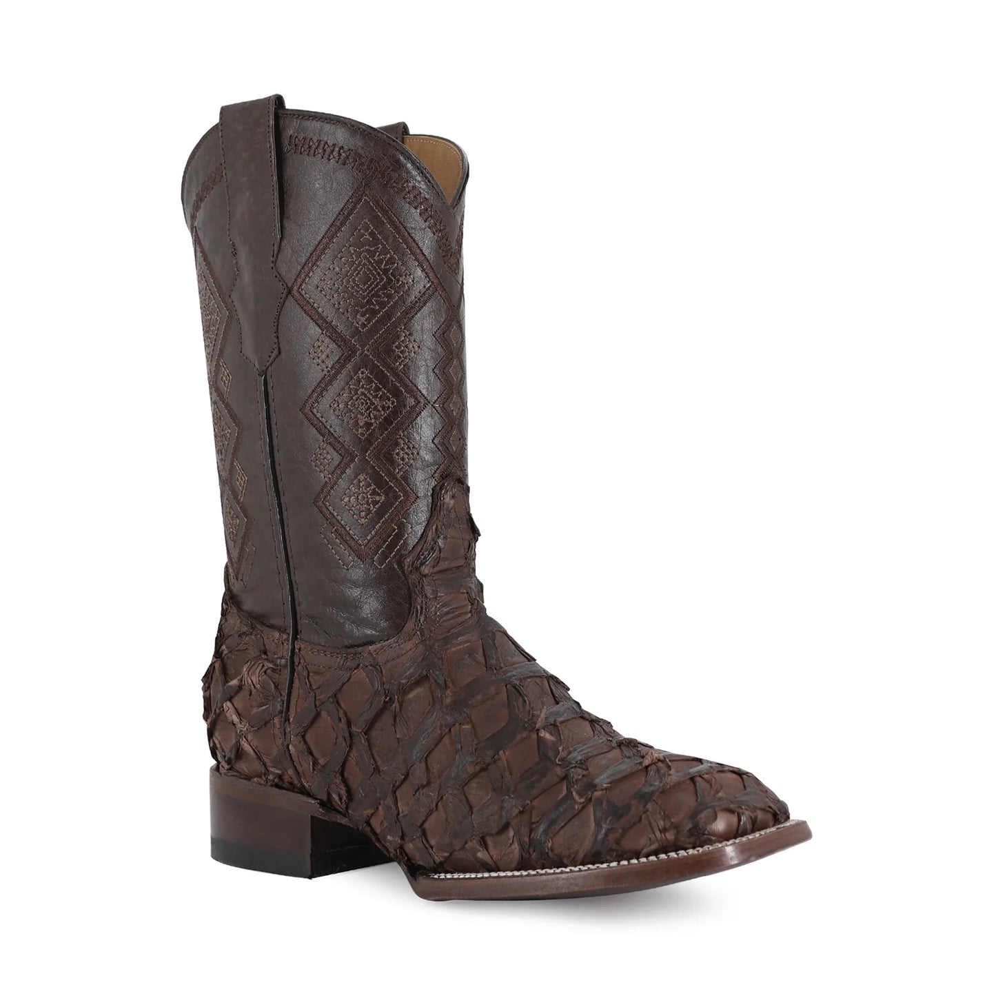 Bota Vaquera Bulldog Pescado Nobuck Cafe