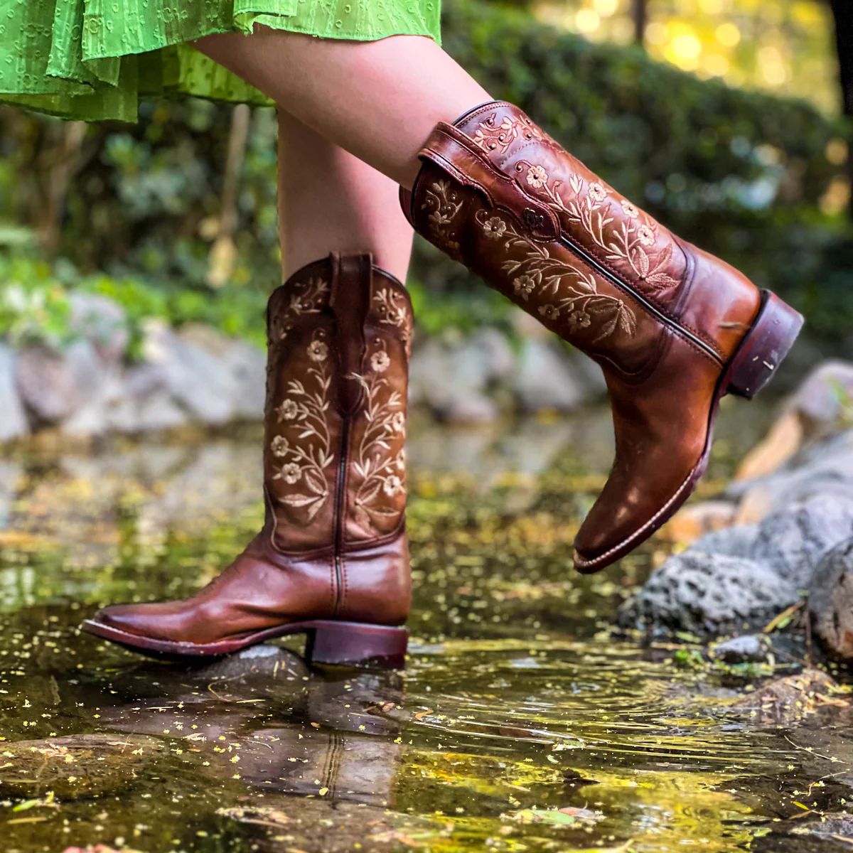 Bota Mujer Modelo Armonia Tabaco